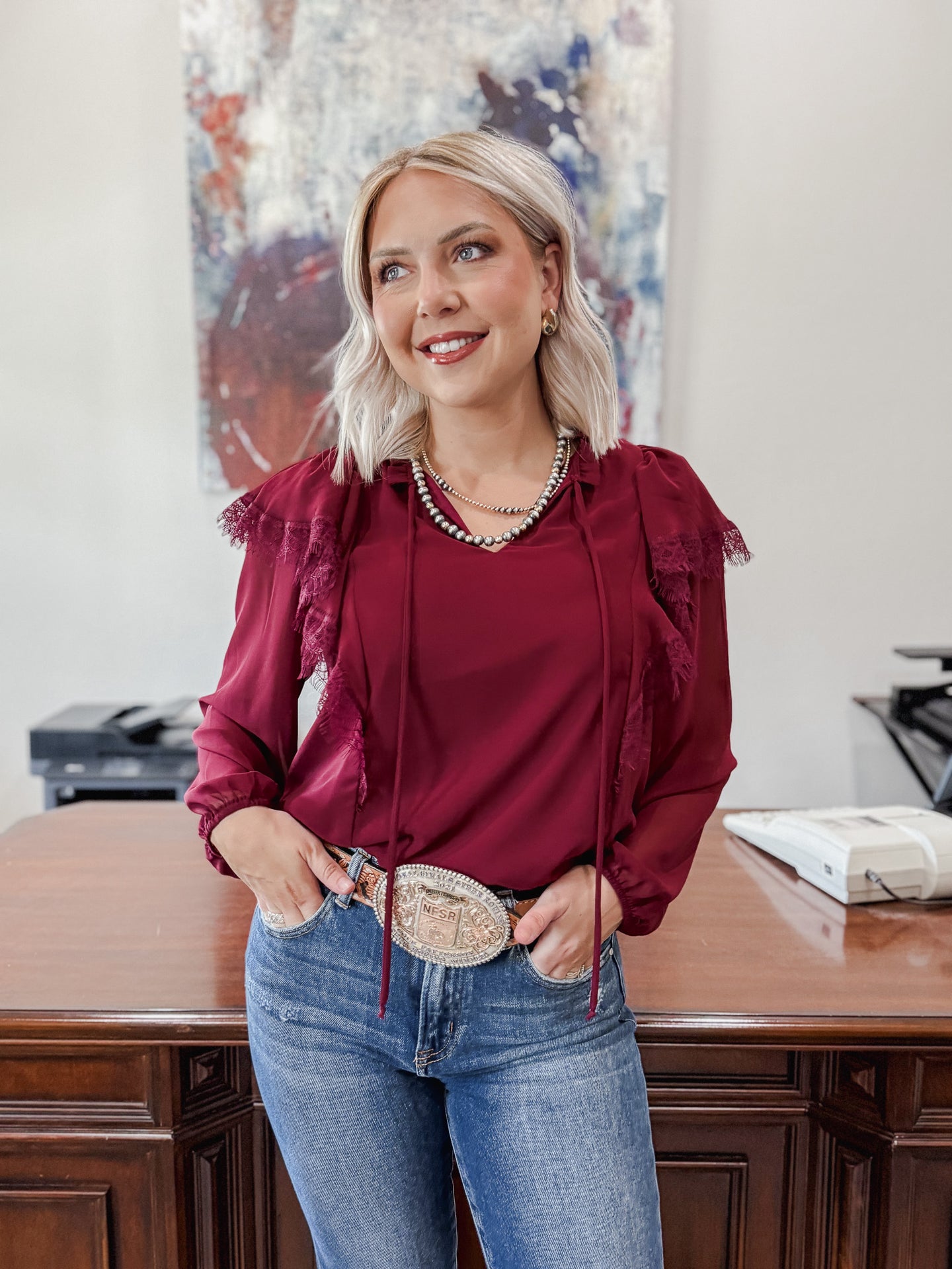 A Little Extra Blouse