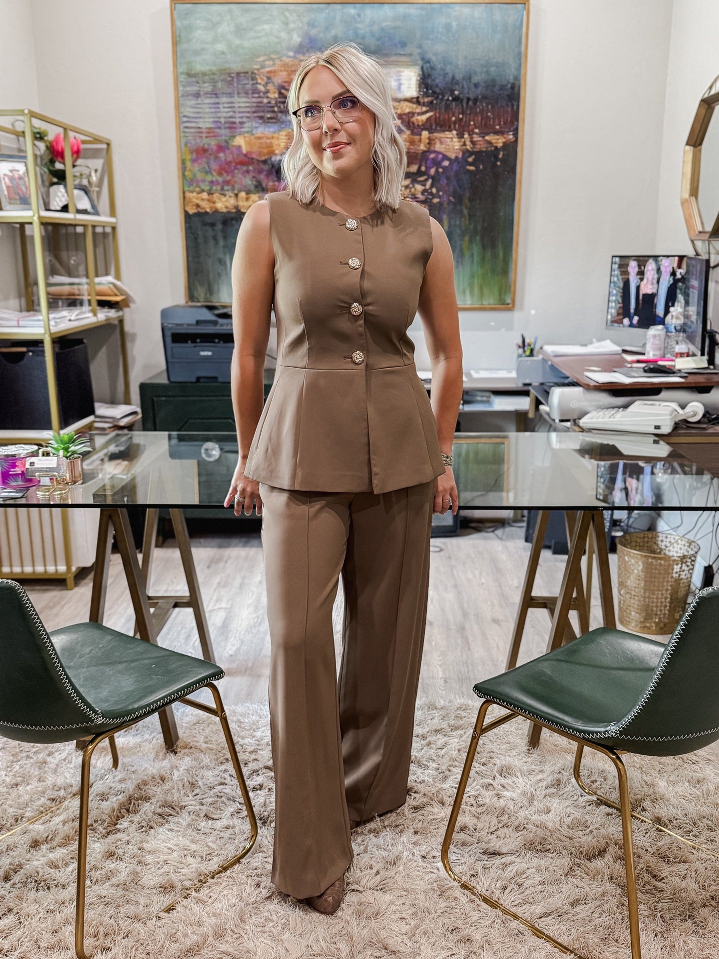 Corporate Cowgirl Pants