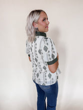 Load image into Gallery viewer, Olive Stitch Blouse
