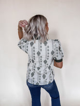 Load image into Gallery viewer, Olive Stitch Blouse
