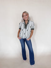 Load image into Gallery viewer, Olive Stitch Blouse
