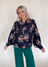 Load image into Gallery viewer, Flowy Floral Blouse
