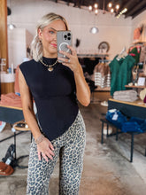 Load image into Gallery viewer, Asymmetrical Top in Black
