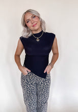 Load image into Gallery viewer, Asymmetrical Top in Black
