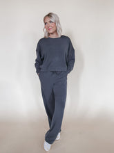 Load image into Gallery viewer, The Lauren Lounge Sweatshirt in Grey
