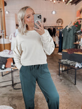 Load image into Gallery viewer, Luxe Sand Ribbed Sweater
