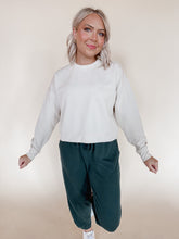Load image into Gallery viewer, Luxe Sand Ribbed Sweater

