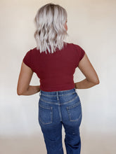 Load image into Gallery viewer, Ribbed Basic Tee Bodysuit
