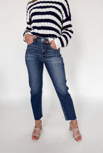 Load image into Gallery viewer, The Haley High Rise Slim Barrel Jeans
