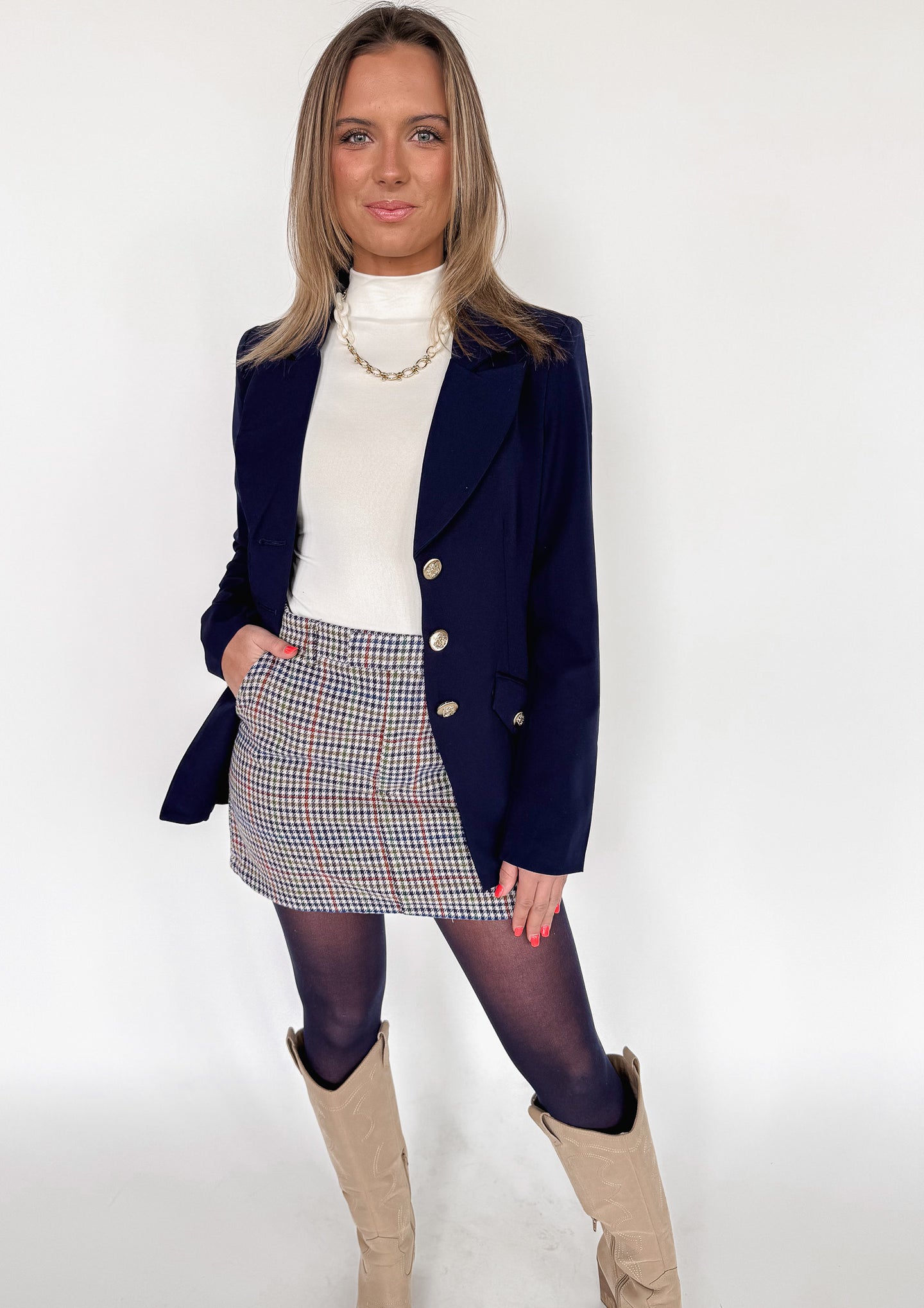 Parker Plaid Skirt