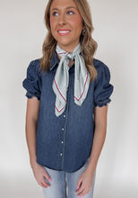 Load image into Gallery viewer, The Mattie Denim Top
