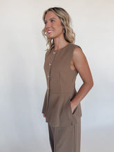 Load image into Gallery viewer, Corporate Cowgirl Sleeveless Top
